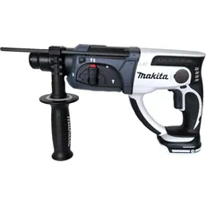 Makita, Bohrmaschine + Akkuschrauber, DHR 202 SGW Akku Bohrhammer 18 V 20 mm 2,0 J weiß + 2x Akku 6,0 Ah + Ladegerät + Koffer (Akkubetrieb)