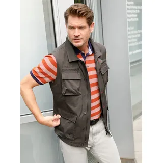 Marco Donati Kurzweste, grau