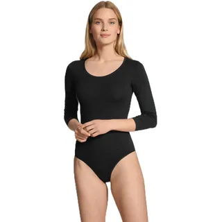 CALIDA Natural Comfort Body, 3/4-Arm Damen, mit DREI Druckknöpfen zu öffnen