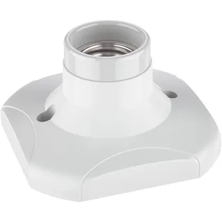 ledscom.de Deckenleuchte/Lampenfassung ELEKTRA, weiß, 1x E27 max. 60W