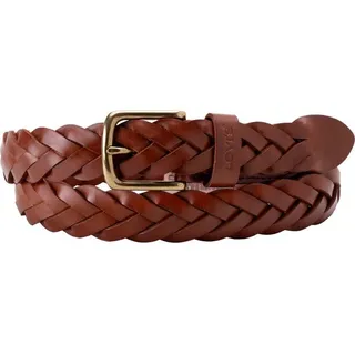 Levi's Gürtel Leather Braid Leder 120 cm Braun