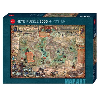 Heye Pirate World 2000 Teile,