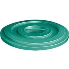 Deckel aus HDPE, 50 Liter, grün