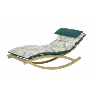 AMAZONAS Rocking Lounger floral Gartenmöbel - Grün