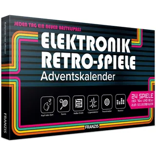 Franzis Elektronik Retro Spiele Adventskalender 67150