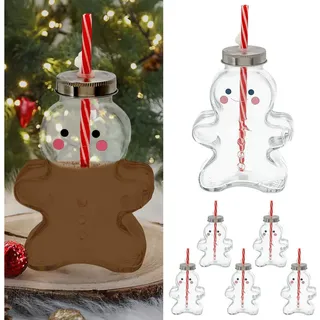 Cepewa Trinkglas Lebkuchenmann 0,44 l 6-tlg.