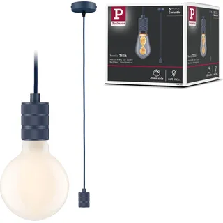 Paulmann Tilla 1-flg. 10 cm rund blau