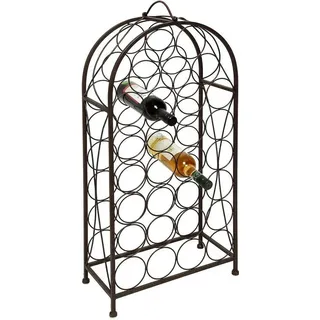 Ambiente Haus Flaschenhalter 93 x 85 cm Braun