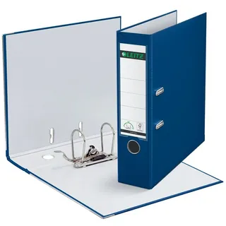 Leitz Ordner 1010 DIN A4 80 mm blau Kunststoff cm