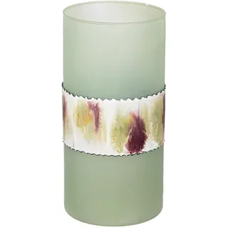 Gilde »Vase Imperial, röhrenförmig« aus Glas, Ø ca. 12 cm,