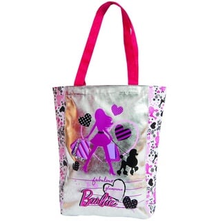 Target Shopping Bag Barbie Strandtasche, 33 cm, Pink (Rosa)