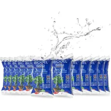 Aqua Control - Festes Wasser für Ihre Pflanzen, ideal für die Bewässerung während Ihres Urlaubs, bis zu 30 Tage ohne Bewässerung, 400 ml, 12 Stück, Verpackung kann variieren