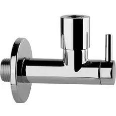 Gessi Eckregulierventil, rund, 01411, Farbe: Messing PVD