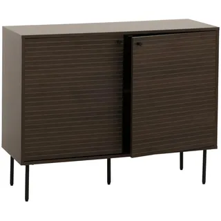 MCW Sideboard Dunkelbraun , Holz , 110x86x40 cm , Kleinmöbel, Kommoden, Sideboards