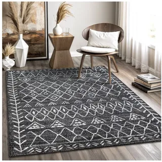 Sanat Teppich schwarz B/L: ca. 200x140 cm – schwarz