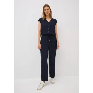 Cecil Damen, 3716806 Jumpsuit in Unifarbe urban Dark Blue, L / 28L