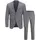 Franco Anzug Light Grey 48