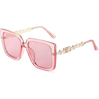 FEISEDY Sonnenbrille Damen Polarisiert Groß Quadratische Brille B0003