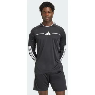 adidas Herren Referee 26 Jersey Long Sleeve Shirt, Black - L