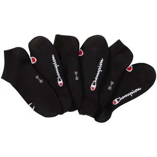 Champion Sneakersocken »6pk Sneaker Socks«, (6 Paar), schwarz