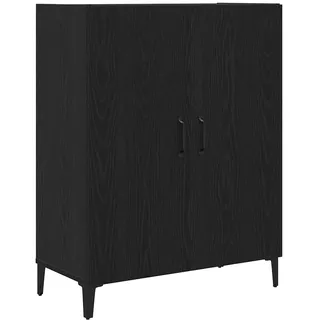 vidaXL Sideboard 69,5 x 34 x 90 cm Schwarz