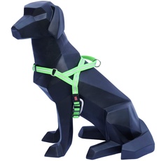 Wigzi SWH-GR Reflective Waterproof Harness, S, neon rosa