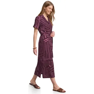Street One Damen Midikleid mit Bowling-Kragen