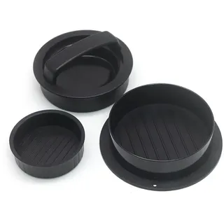 KOMUNJ Burger Patty Presse 3 in 1 Set,Hamburgerpresse Hamburger Patty Maker Perfekte Burger für Burger Patties