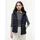 Stripe Vest mit Kapuze blau Desert Sky L