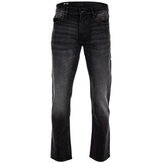 G-Star Straight-Jeans »Mosa Straight«, mit hellen Nähten G-STAR worn black