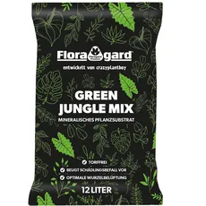 Floragard Green Jungle Mix - Mineralisches Pflanzsubstrat - 1x12 Liter