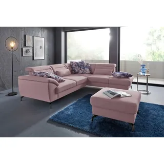 sit&more Hocker Percy 72 x 43 x 72 cm Rosa
