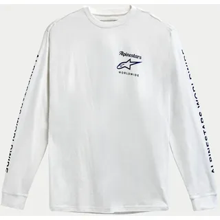 Alpinestars LS AUTHENTICATED Tee, Herren Longsleeve, Langarmshirt Shirt mit Rundhalsausschnitt, Langes T-Shirt mit Langen Ärmeln, Baumwolle