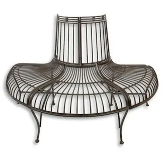 Decoratie Baumbank 133,8 x 69 x 86 cm Braun