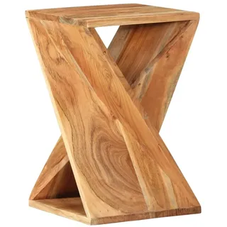 vidaXL Beistelltisch Hocker Nachttisch Wohnzimmertisch Telefonständer Sofatisch Kaffeetisch Telefontisch Teetisch 35x35x55 cm Massivholz Akazie