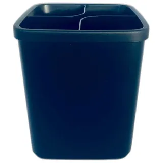 Tupperware Griffbereit Ordnungstopf 1,8 L schwarz 4 fach abgeteilt Aufbewahrung Küche hoch