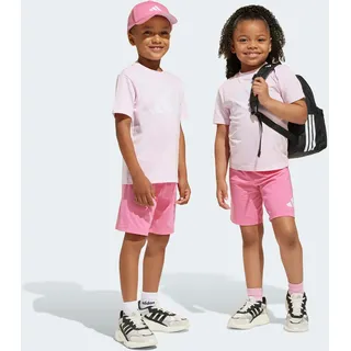 adidas Kinder, Set LK BL T-SET 160 JE1378 110, - Clear Pink/White - 110