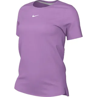 Nike DD0638-532 W NK ONE DF SS STD TOP Sweatshirt Damen Rush Fuchsia/White Größe XS