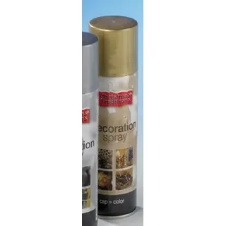 Glitterspray Gold Dekofarbe Weihnachtsdekoration Fensterdekoration Goldspray Neu