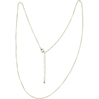 Creativ Kette, L: 80 cm, D: 1 cm, vergoldet, 1Stck., metall