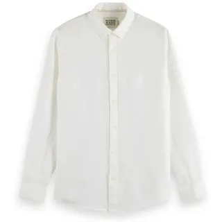 Scotch & Soda Herren Linen Button-down Shirt Shirt (1er Pack)