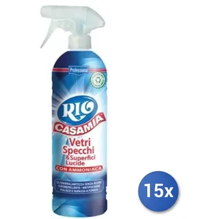 15er Pack Rio bum bum Glasreiniger Blau 800 Grammi Trigger