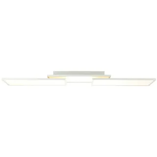 Brilliant LED Deckenleuchte Bility weiß 36W 3960lm warmweiß 3000K easyDim Schalter dimmbar - Weiß