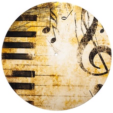 Slipmat - Plattenspieler Matte aus gummi "Persistence Of Sounds" - Matte für Grammophon 30,5 cm (12')