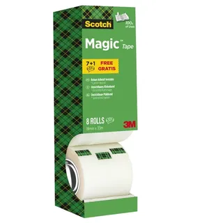 Scotch Klebeband Magic 19 mm x 33 m 8 St.