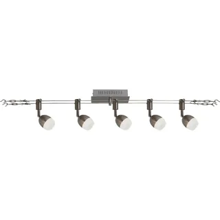 Näve LED-Seilsystem-Deckenspots Tony 5 Flammig 12 cm x 50 cm x 6 cm