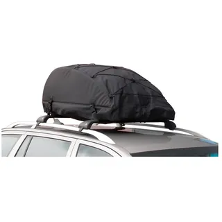 AutoStyle Faltbare Dachtasche 320L Schwarz 105x80x45cm