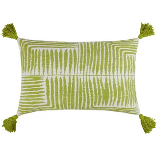 Butlers Kissen Gaia , Grün , Textil , 60x40 cm , Heimtextilien, Wohntextilien, Kissen, Zierkissen