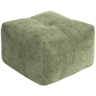 Karup Design Polsterhocker "BUDDY POUF, Sitzhocker, Bodenkissen, Chillkissen, Relaxkissen" platzsparend, handgefertigt, Platz zum Entspannen, Made in Europe, khaki grün