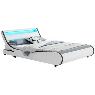 Valencia 180 x 200 cm weiß